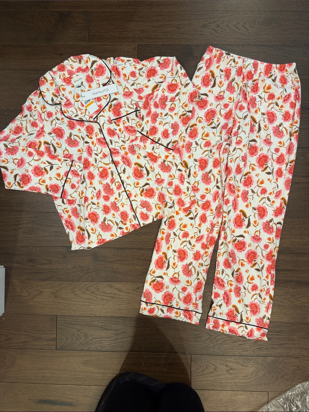 Bed Head PJs Fantasia Floral Long Sleeve & Pants Set Size Small NWT - C48-001